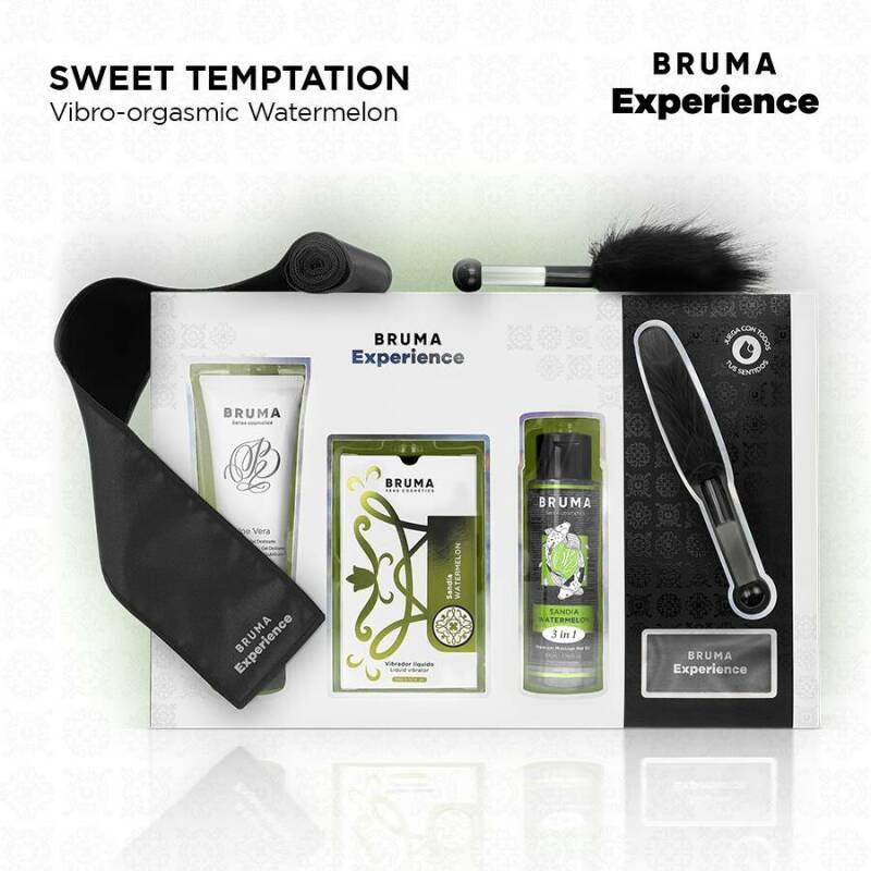 BRUMA XPERIENCE - SWEET TEMPTATION KIT VIBRO-ORGASMIC WATERMELON