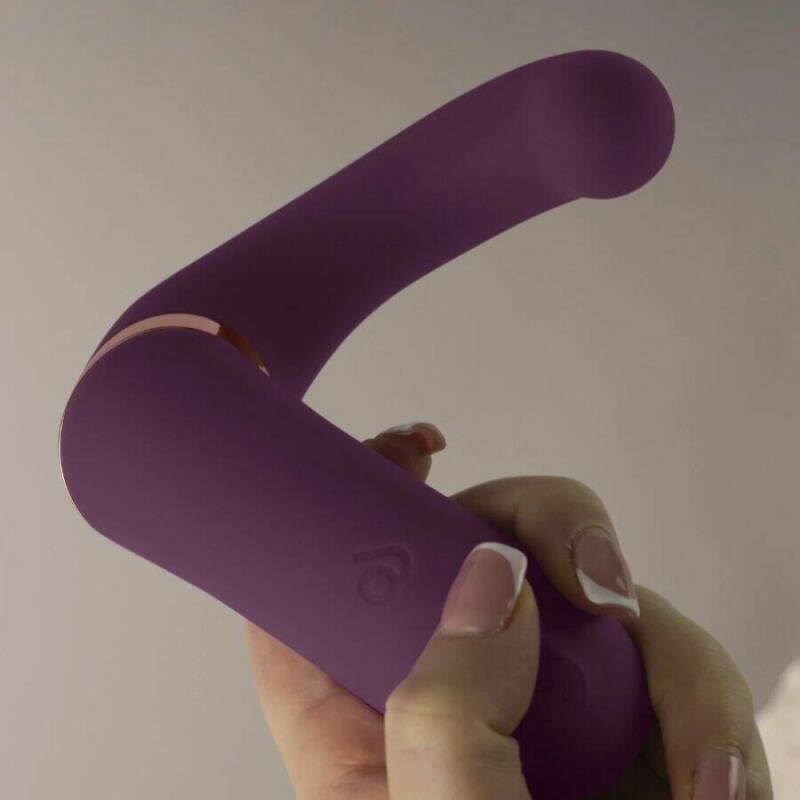 ROCKS-OFF - GEMINI DUAL VIBRATOR G-SPOT CLITORIS STIMULATOR PURPLE