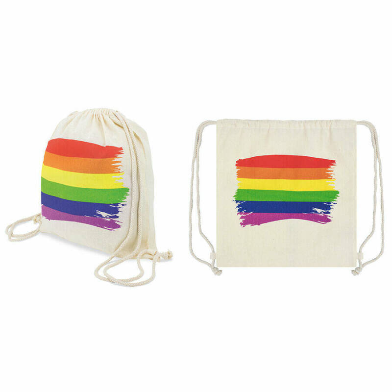 PRIDE - COTTON LGBT FLAG BACKPACK
