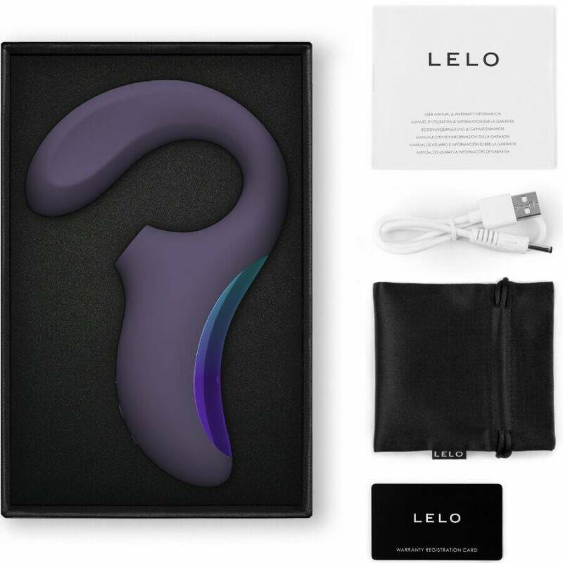 LELO - ENIGMA WAVE TRIPLE VIBRATION MASSAGER CYBER PURPLE