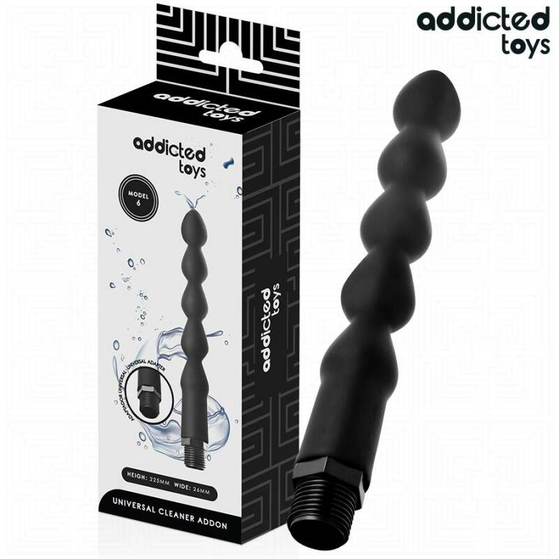 ADDICTED TOYS - ANAL CLEANER WITH UNIVERSAL ADAPTER MODEL 6