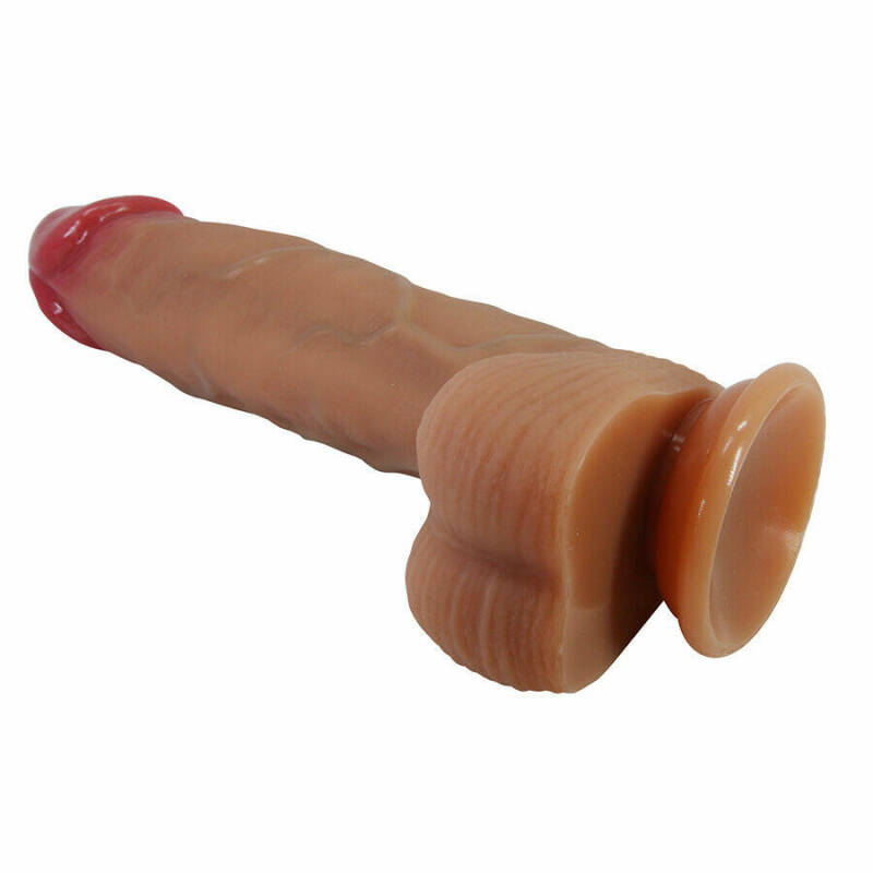 PRETTY LOVE - ORTON REALISTIC DILDO WITH SUCTION CUP 23.5 CM -Ø- 4.9 CM