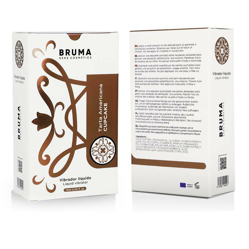 BRUMA - LIQUID VIBRATOR ULTRA SLIDING CUPCAKE 15 ML