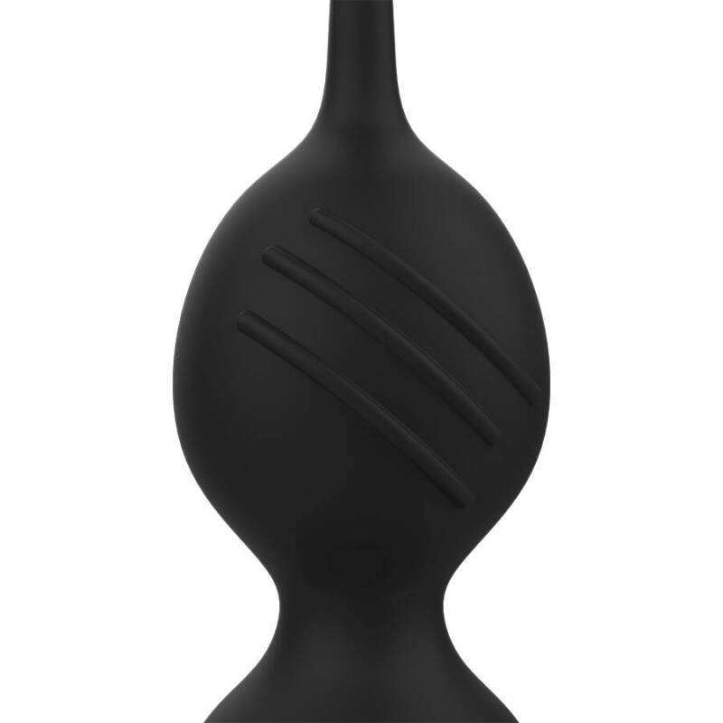 RITHUAL - NISHA RECHARGEABLE VIBRATING KEGEL BALLS BLACK