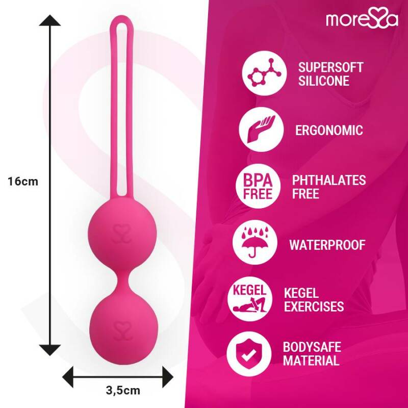 MORESSA - OSIAN TWO PREMIUM SILICONE PINK