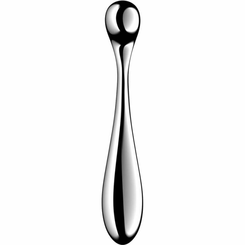 SATISFYER - STAR FORCE 4 STAINLESS STEEL DOUBLE-ENDED DILDO