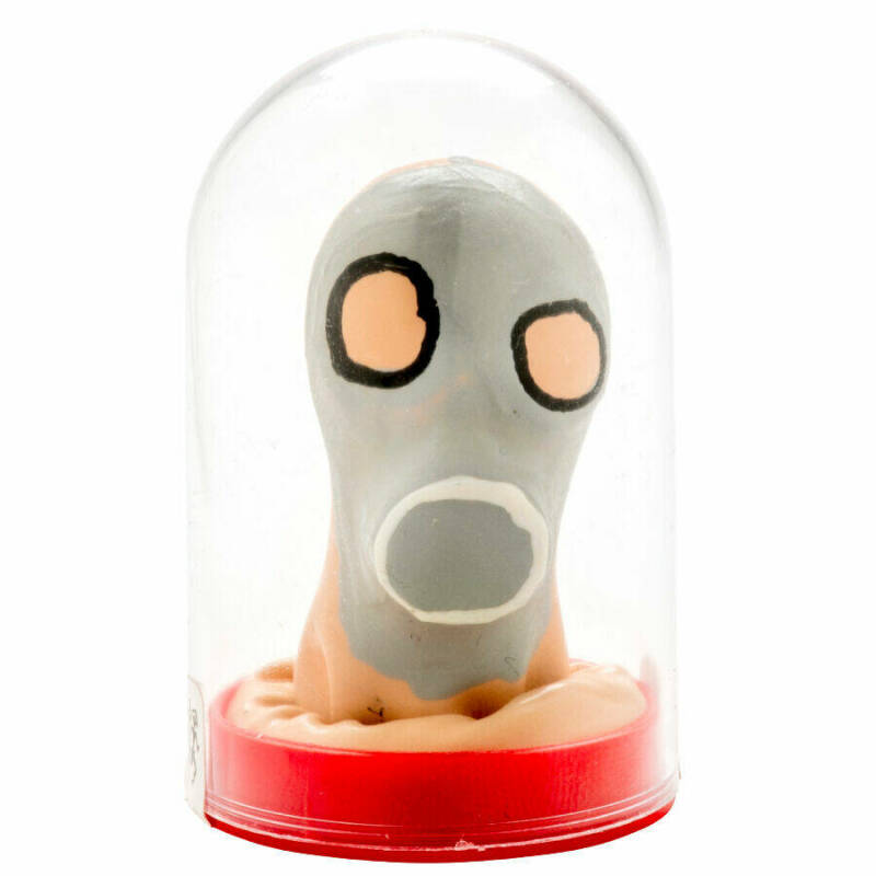 CONDOMERIE - HANDPAINTED NOVELTY CONDOMS GAS MASK