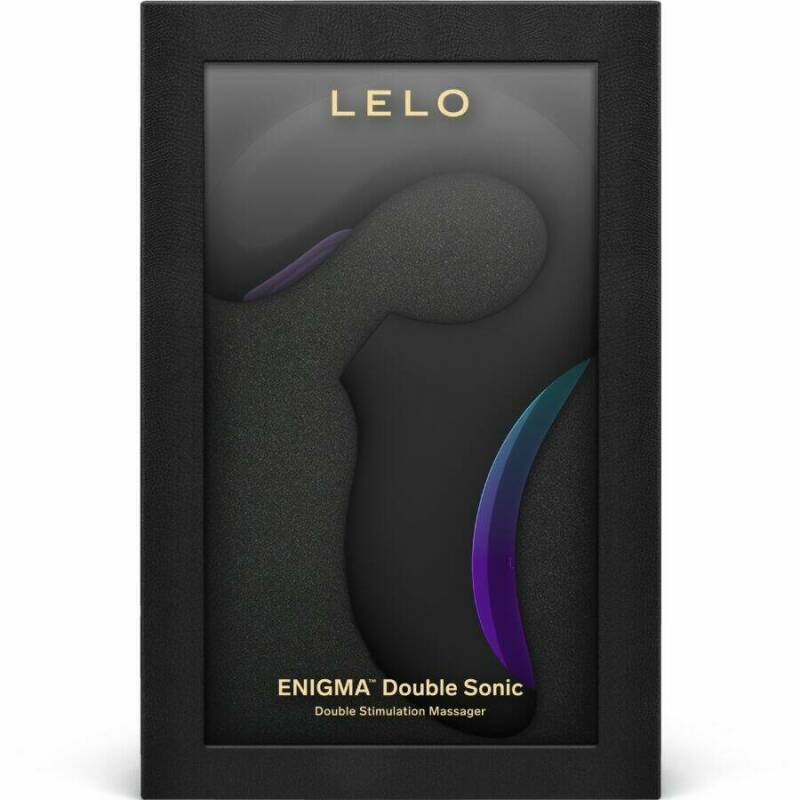 LELO - ENIGMA DOUBLE SONIC VIBRATOR POINT G BLACK