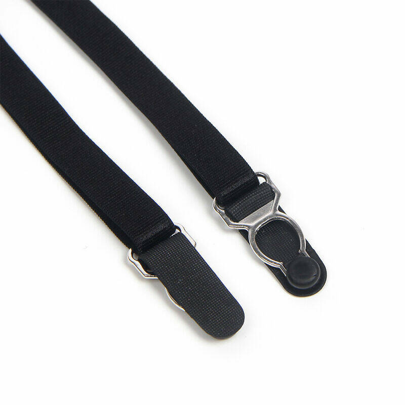 SUBBLIME - 955496 LACE BODYSUIT WITH BOWS AND GARTERS BLACK S/M