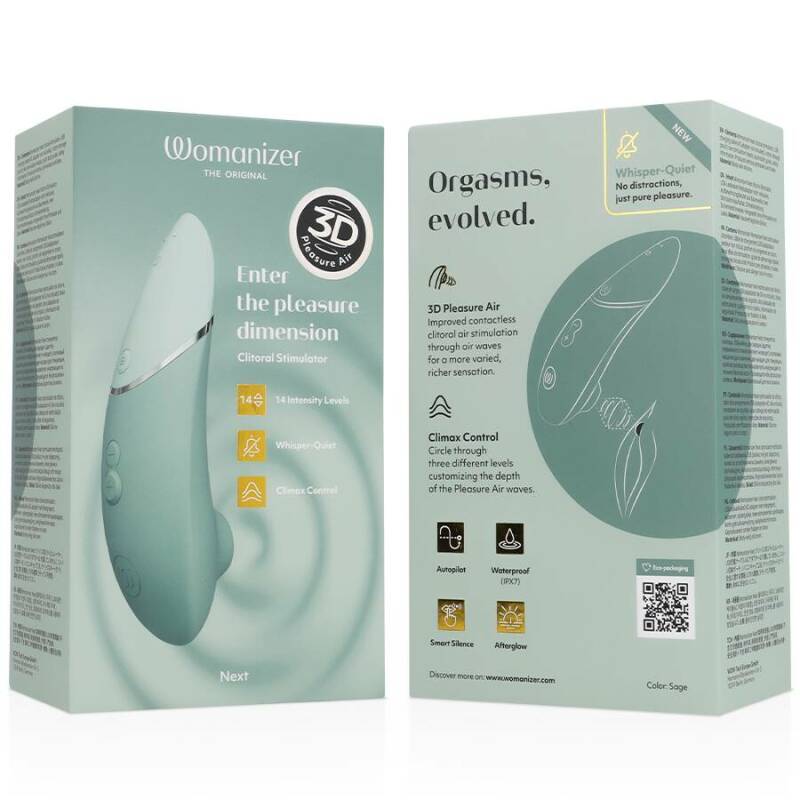 WOMANIZER - NEXT CLITORIAL STIMULATOR SAGE