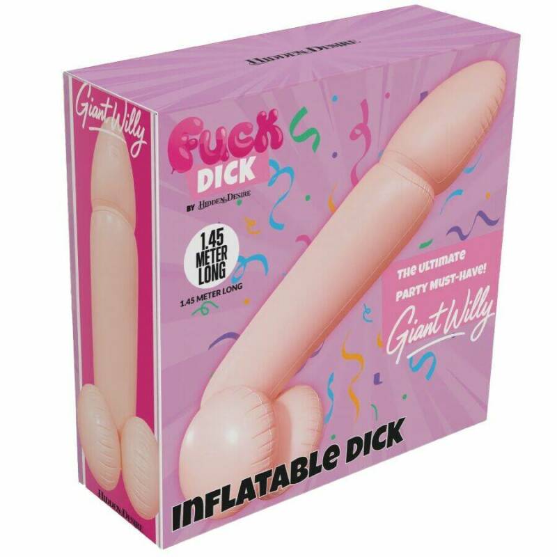 HIDDEN DESIRE - GIANT WILLY INFLATABLE PENIS 145 CM