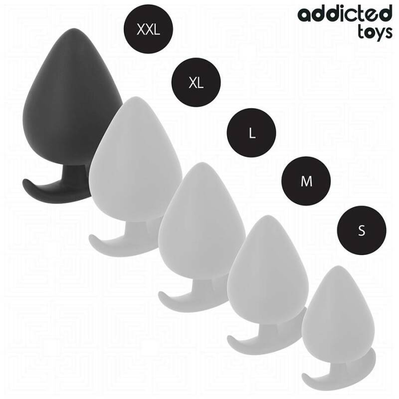 ADDICTED TOYS - ANAL PLUG SILICONE SIZE XXL 11 CM