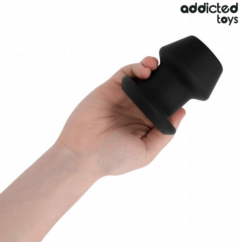 ADDICTED TOYS - EXTREME HOLLOW ANAL PLUG SILICONE SIZE M 8.7 CM