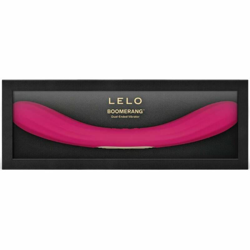 LELO - BOOMERANG DOUBLE ENDED VIBRATOR CERISE