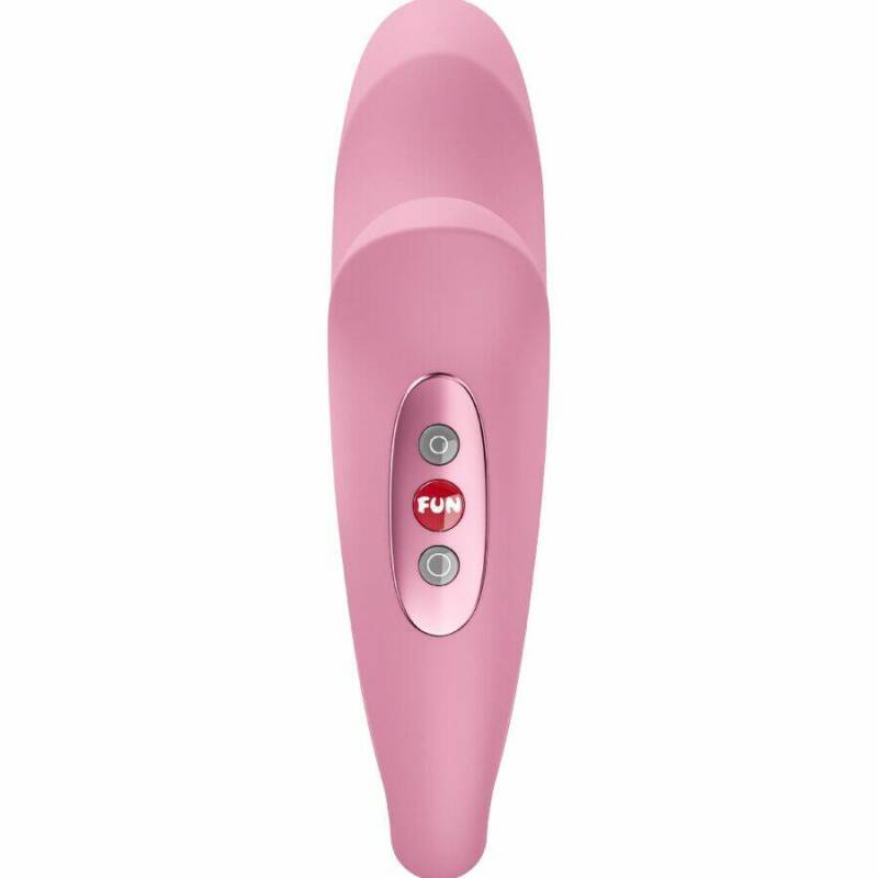 FUN FACTORY - VELOCE INSERTABLE DOUBLE AIR PULSE VIBRATOR ROSE