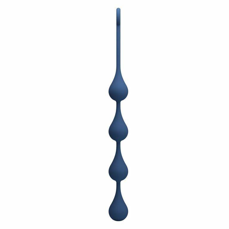 MR PLAY - BLUE SILICONE ANAL BEADS SIZE L 42.6 CM