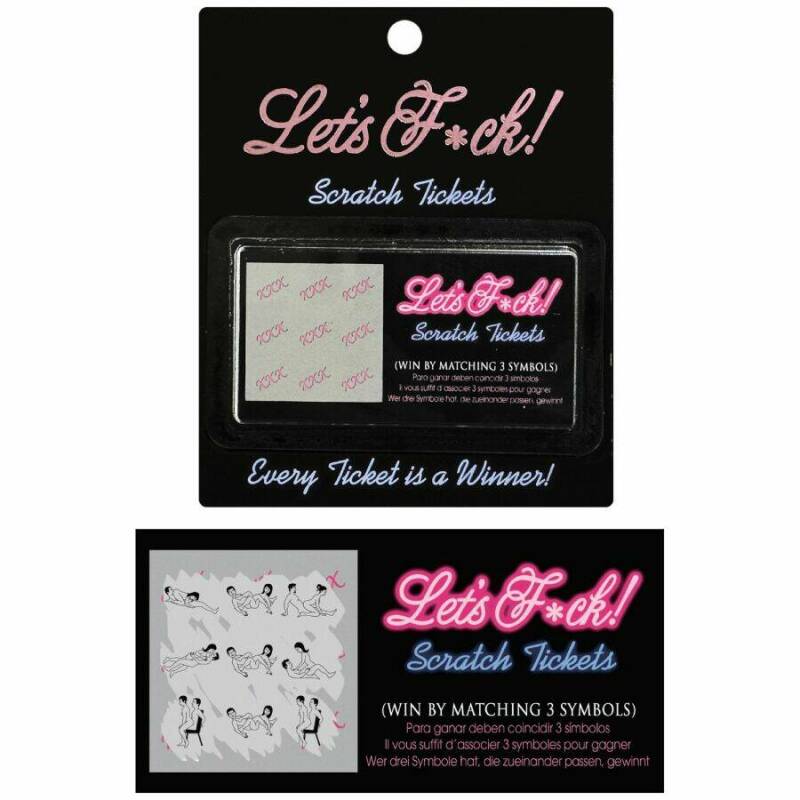 KHEPER GAMES - LET’S F*CK! SCRATCH TICKETS