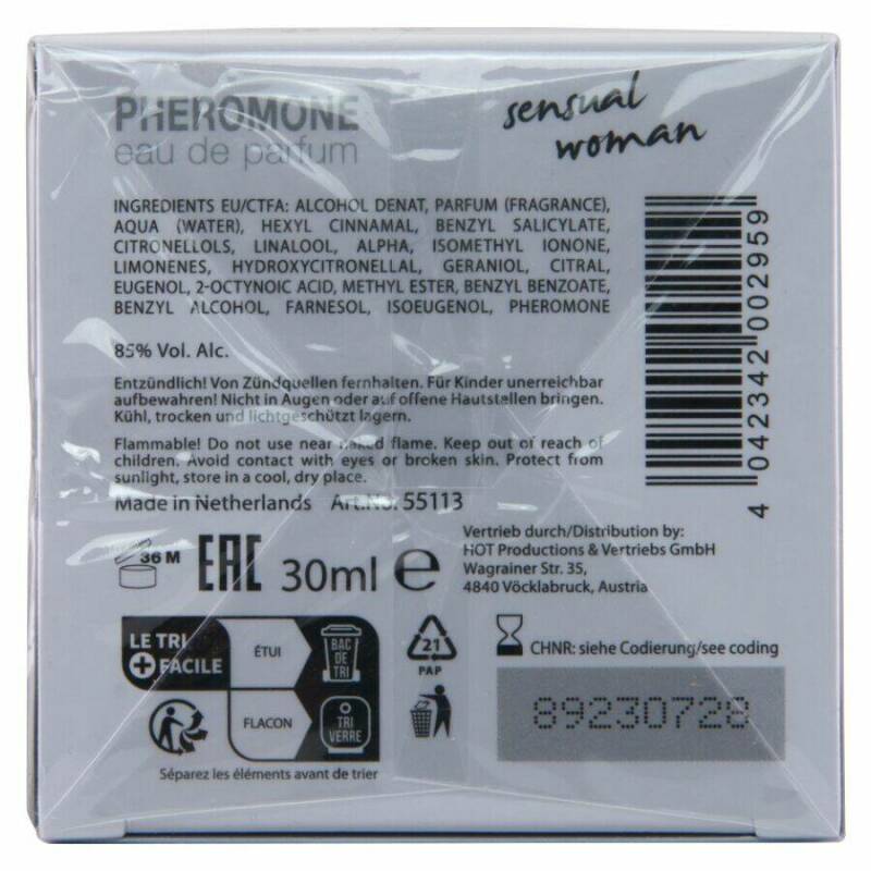 HOT - PHEROMONE PERFUME TOKYO SENSUAL WOMAN 30 ML