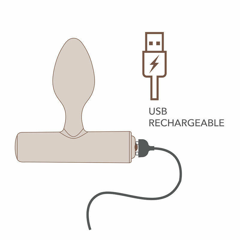 ROCKS-OFF - NOVA SOLARIS RECHARGEABLE SLIM & POWERFUL ANAL PLUG 16 FUNCTION BLACK
