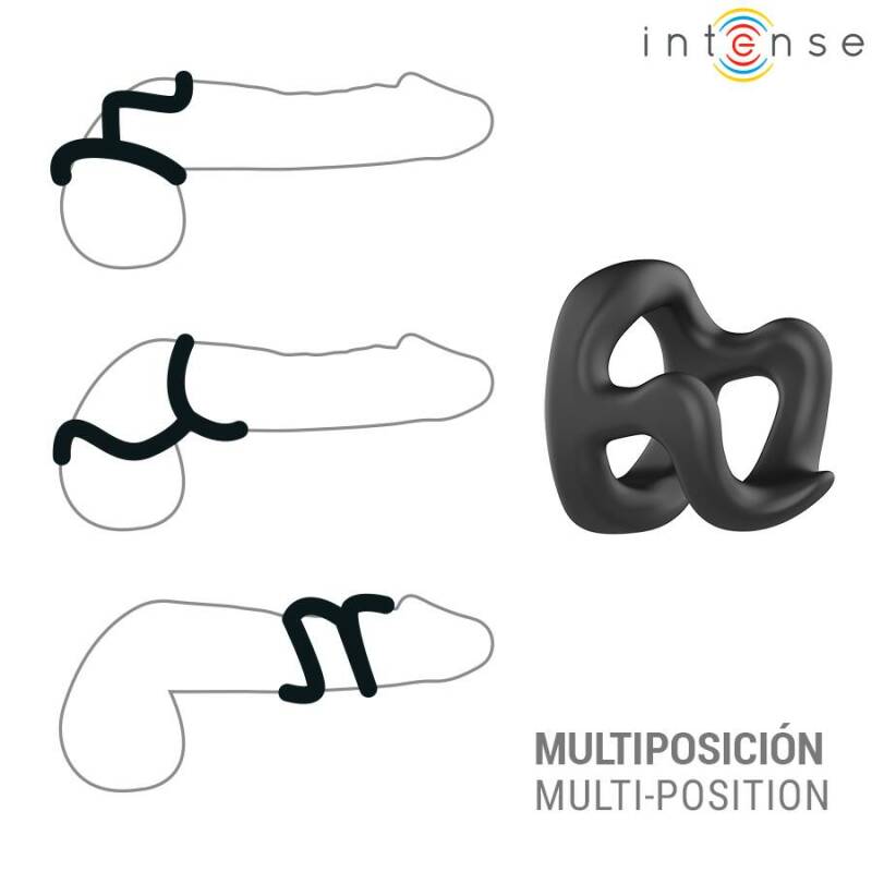 INTENSE - CHARLES ADJUSTABLE PENIS RING MODEL 11