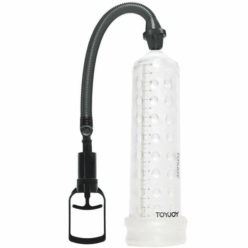 TOYJOY - POWERFUL MASSAGE PUMP WITH TRANSPARENT SLEEVE