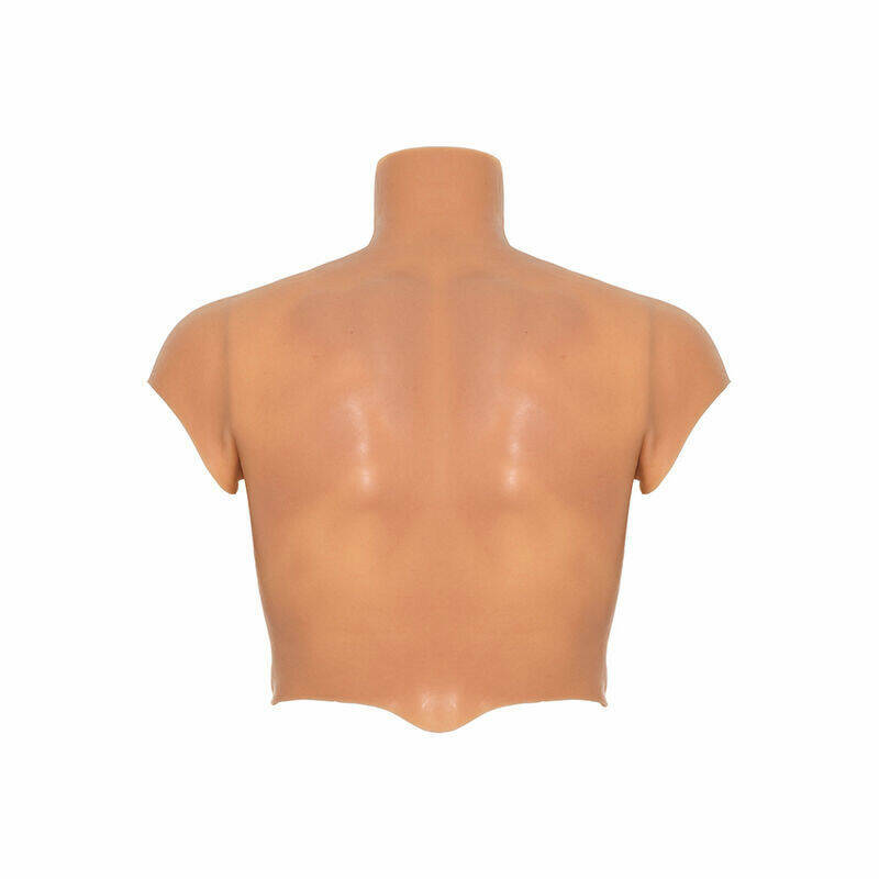 HIDDEN DESIRE - ALTER EGO SILICONE MALE TORSO SHIRT WITH ABS FLESH