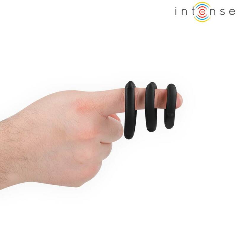 INTENSE - PETER SET OF 3 PENIS RINGS MODEL 9