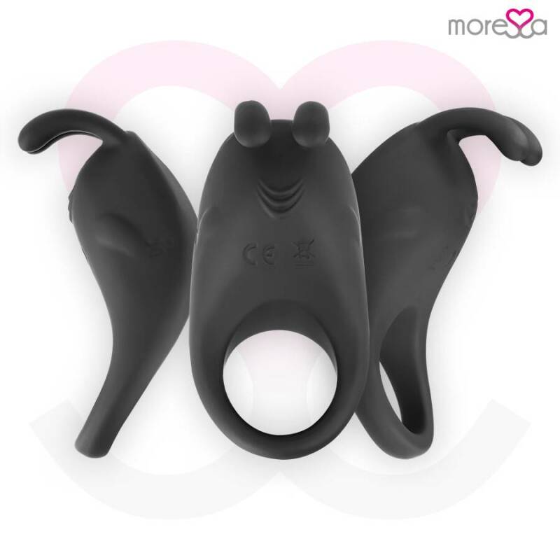 MORESSA - BRAD PREMIUM SILICONE RECHARGEABLE BLACK