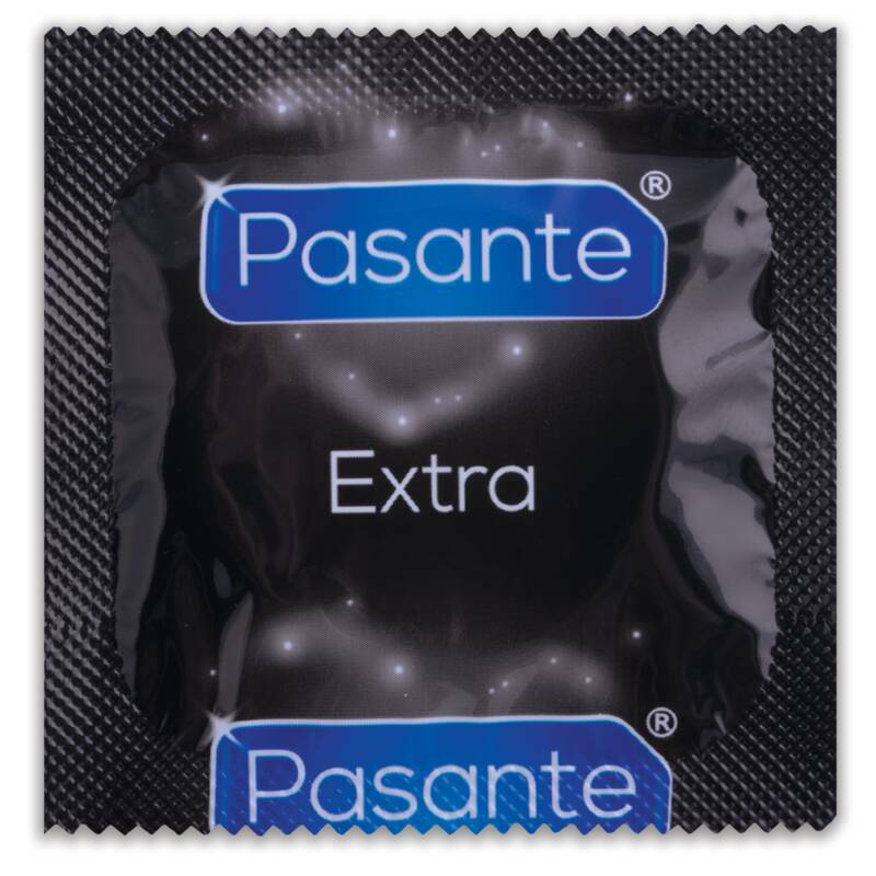 PASANTE - EXTRA EXTRA THICK CONDOMS WITH ADDITIONAL LUBRICATION 12 PACK