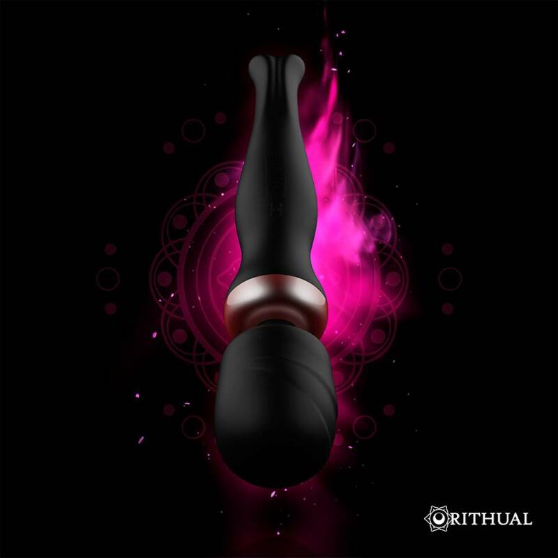 RITHUAL - POWERFUL RECHARGEABLE AKASHA WAND 2.0 BLACK