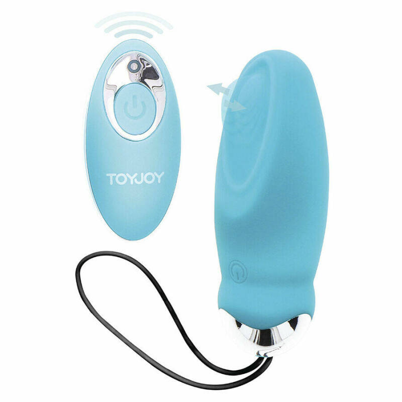 TOYJOY - HAPPINESS I'M SO EGGCITED REMOTE CONTROL VIBRATOR BLUE