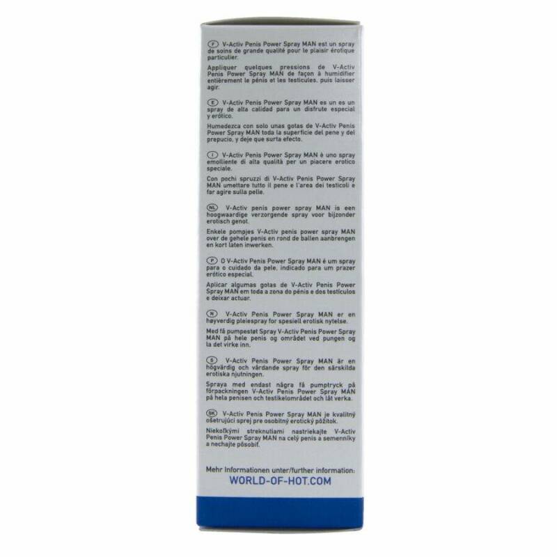 HOT - V-ACTIV PENIS POWER SPRAY FOR MEN 50 ML