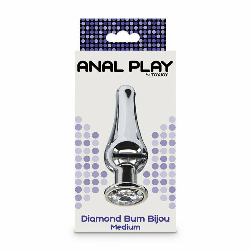 TOYJOY - ANAL PLAY DIAMOND BUM BIJOU MEDIUM ANAL PLUG