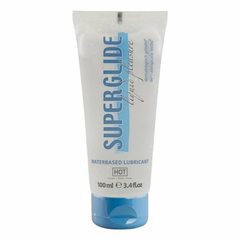 HOT - SUPERGLIDE LIQUID PLEASURE WATERBASED LUBRICANT 100 ML