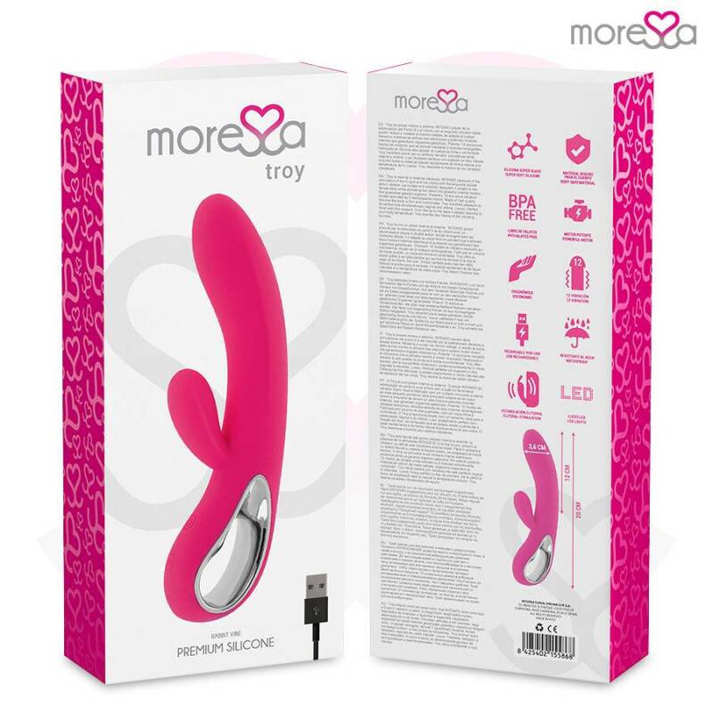 MORESSA - TROY PREMIUM SILICONE RECHARGEABLE