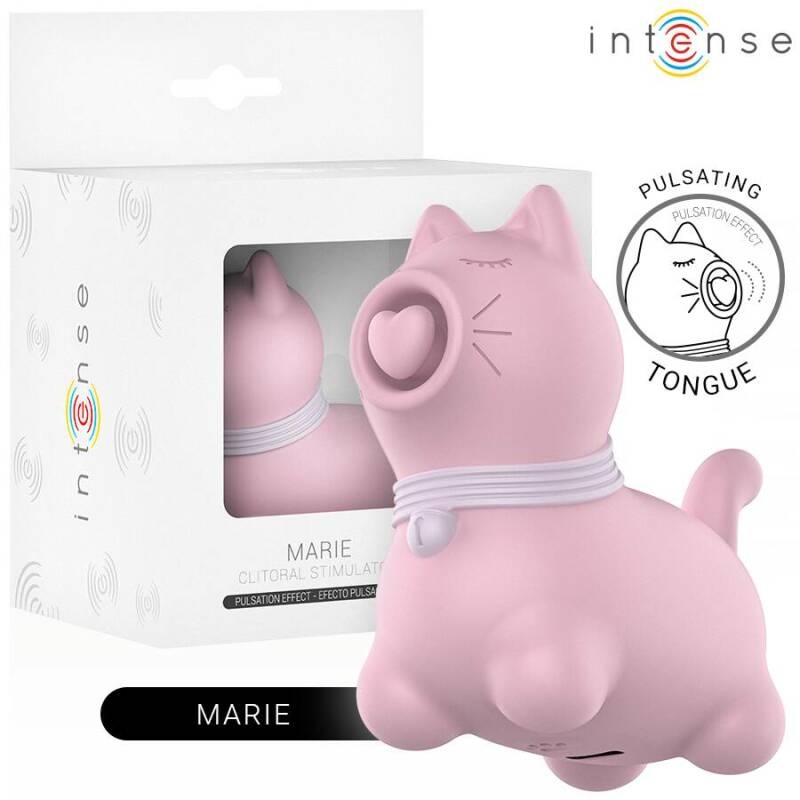 INTENSE - MARIE PINK PULSATION EFFECT TONGUE STIMULATOR