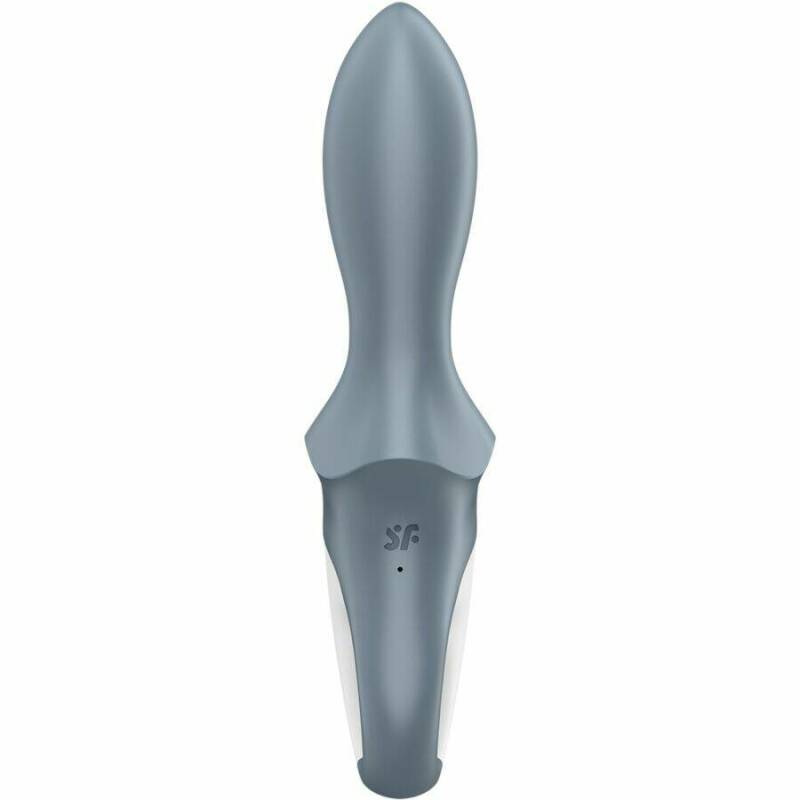 SATISFYER - AIR PUMP BOOTY 1 ANAL INFLATABLE VIBRATOR GREY