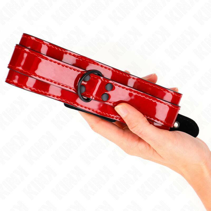 KINK - WINE RED ADJUSTABLE NECKLACE 37.5-49.5 CM X 5 CM