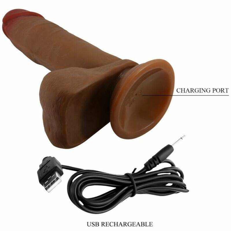BAILE - ABEL REALISTIC DILDO 21 CM MULATTO