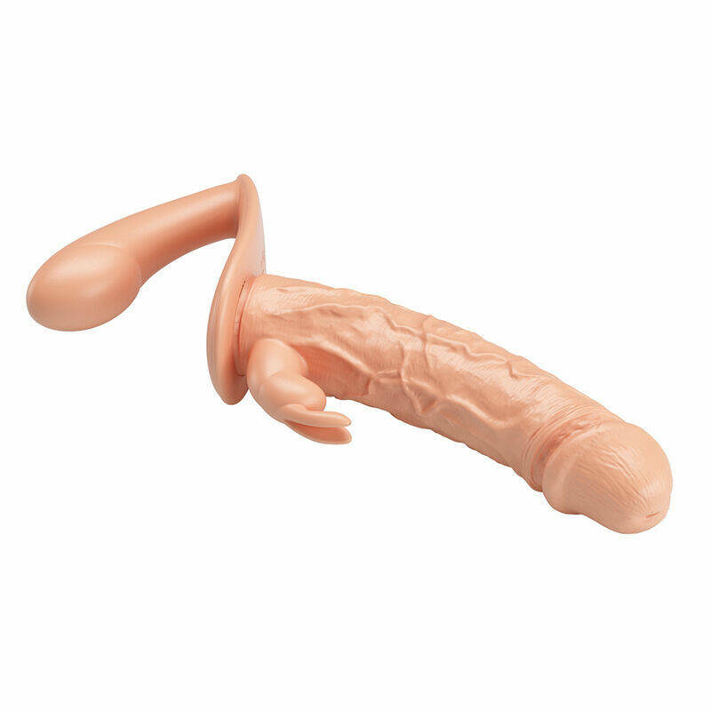 BAILE - CHARLOTTE HOLLOW DOUBLE PENETRATION STRAP-ON FLESH