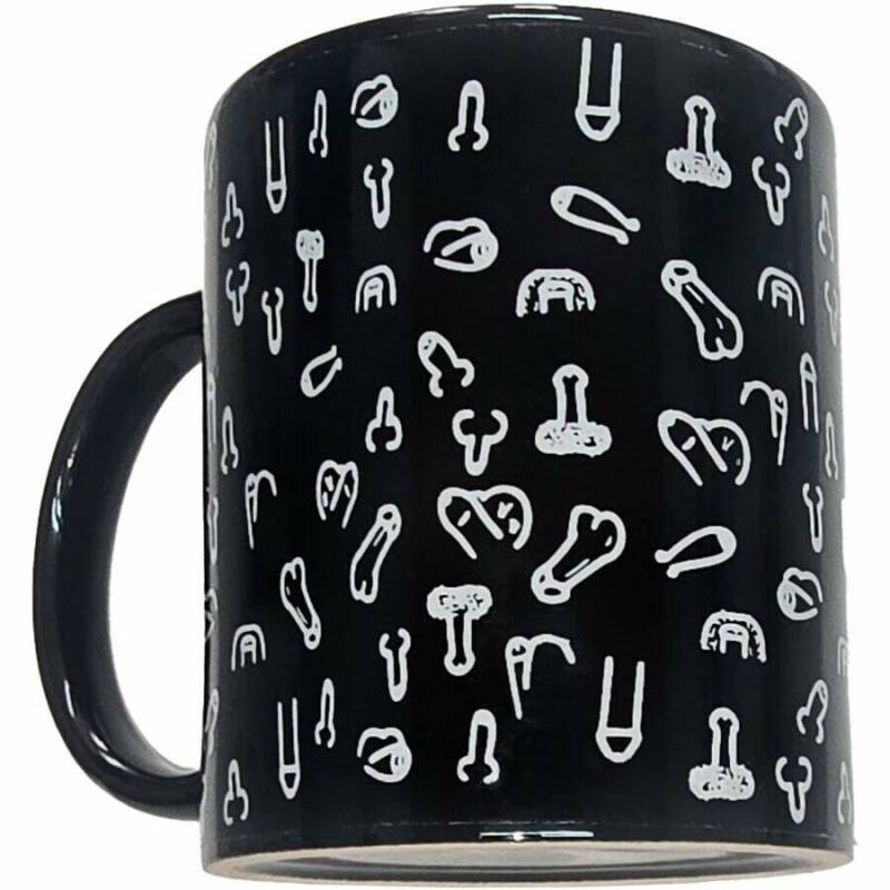 DIABLO PICANTE - PENIS MUG BLACK 370 ML