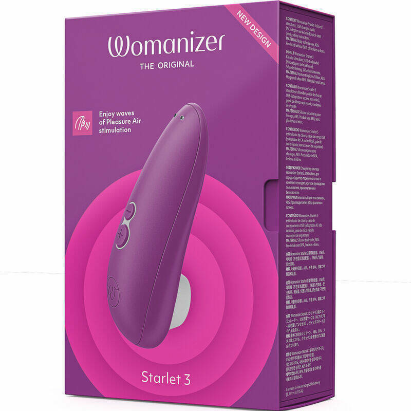 WOMANIZER - STARLET 3 ESTIMULADOR CLÍTORIS VIOLETA