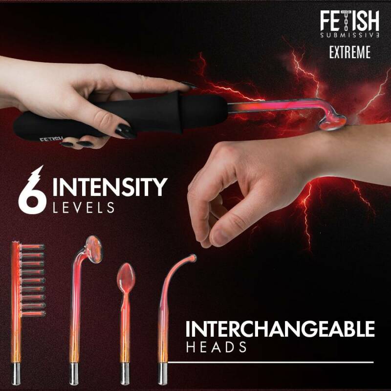 FETISH SUBMISSIVE - HIGH FREQUENCY ELECTROSTIMULATION WAND