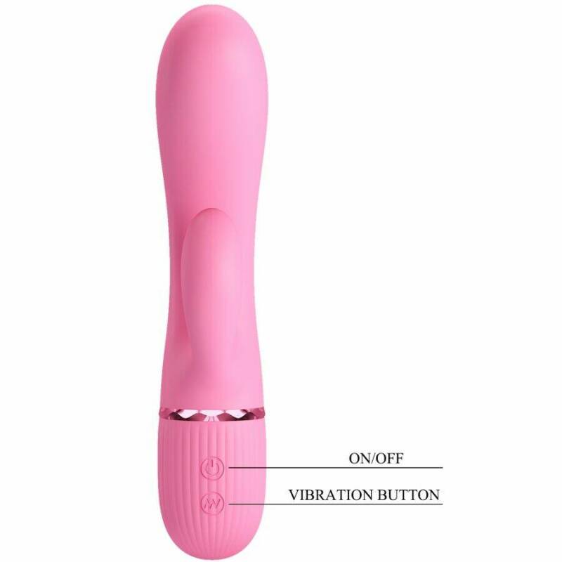 PRETTY LOVE - MARSKI RABBIT VIBRATOR & G-SPOT PINK