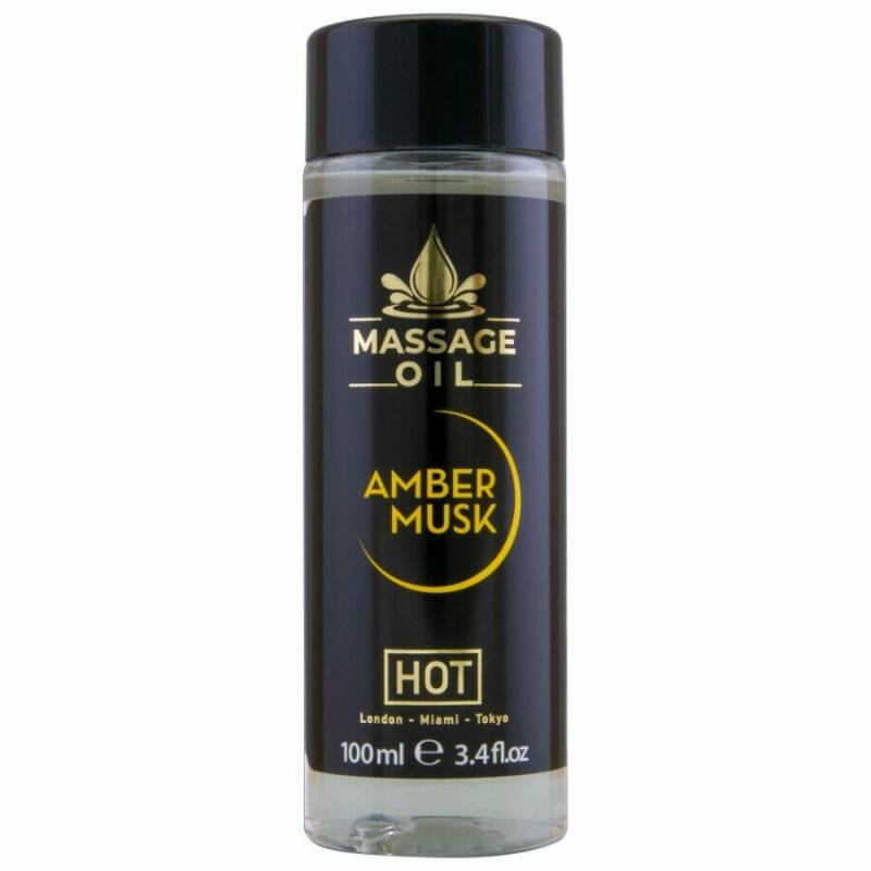 HOT - MASSAGE OIL AMBER & MUSK 100 ML