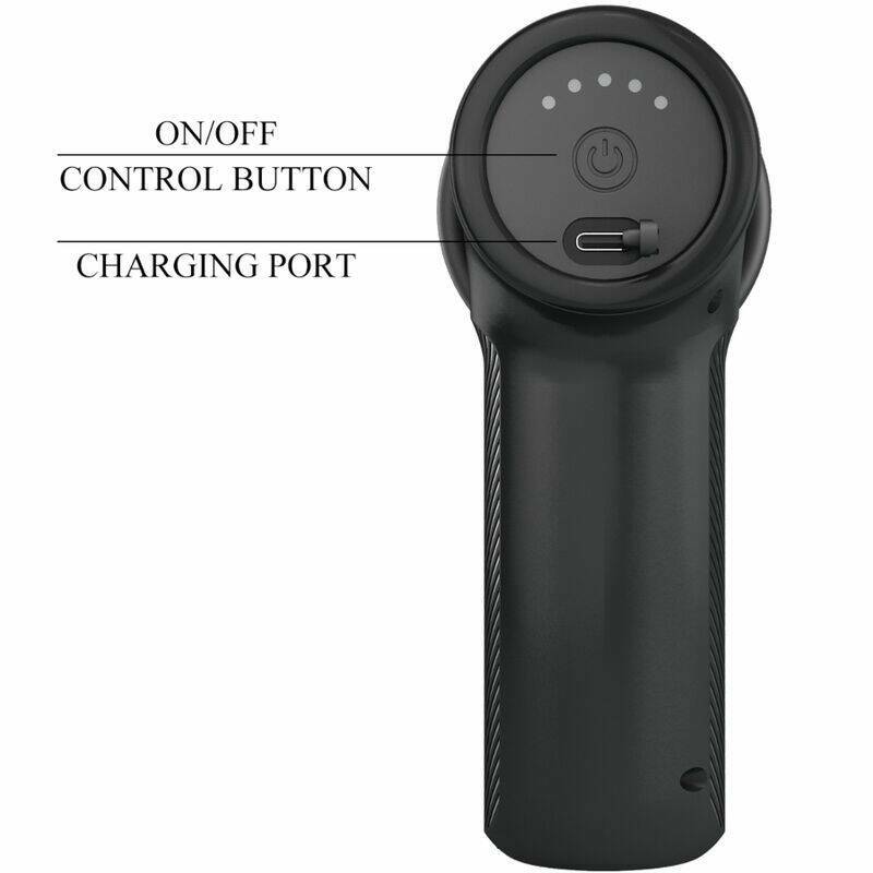 PRETTY LOVE - DJ DOCTOR MASSAGER 5 SETTINGS BLACK