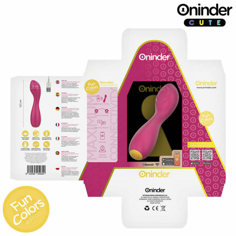 ONINDER CUTE - LOVE BUDDY MASTER G-SPOT VIBRATOR - FREE WORLDWIDE APP