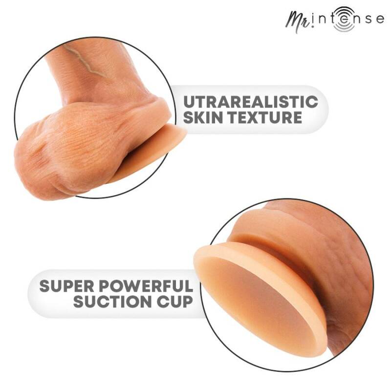 MR INTENSE - BRUCE L DILDO SILICONE 23 CM -Ø- 5.2 CM