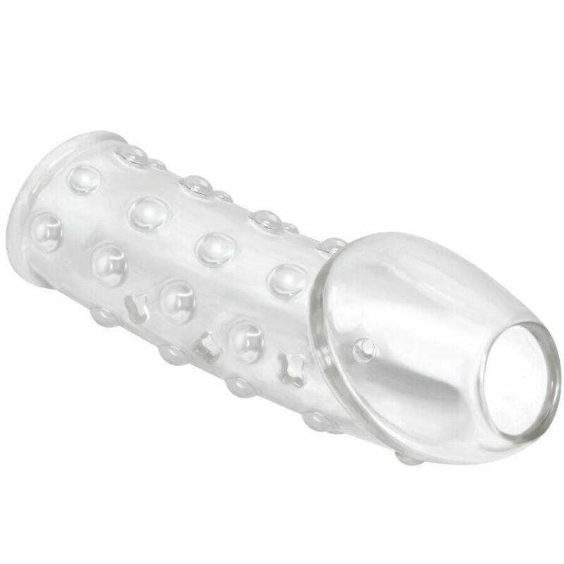 PRETTY LOVE - TIGHT AND VOLUMIZING PENIS SLEEVE TRANSPARENT