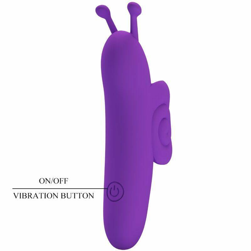 PRETTY LOVE - SNAIL POWERFUL PURPLE FINGER STIMULATOR
